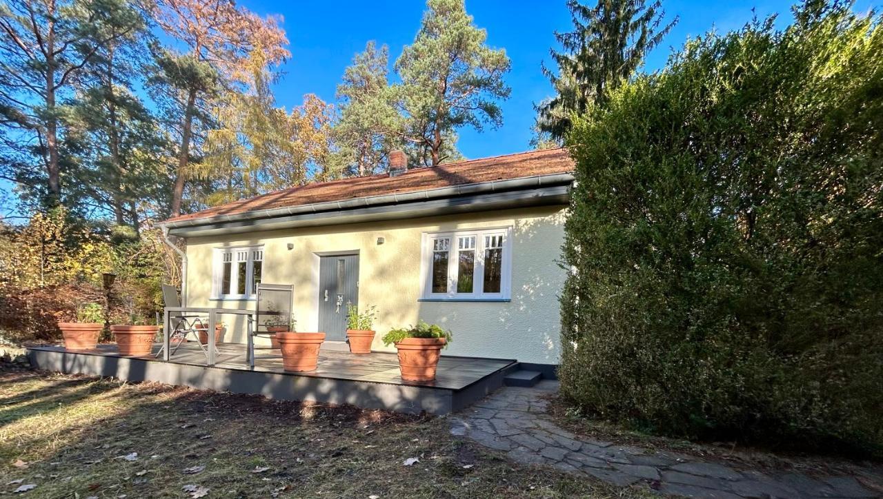 Ferienhaus Im Gruenen Mit Kamin Oranienburg Buitenkant foto