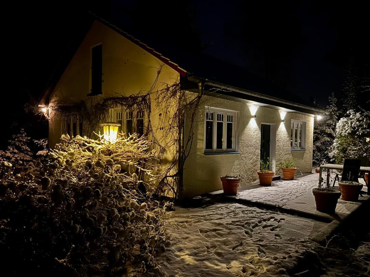Ferienhaus Im Gruenen Mit Kamin Oranienburg Buitenkant foto